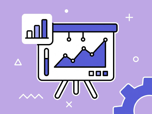 Analytics dashboard for monitoring business performance, sales trends and team activity.
