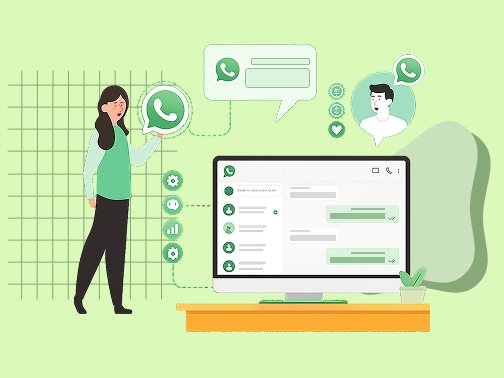 WhatsApp CRM integration for customer communication, follow-ups and lead tracking.